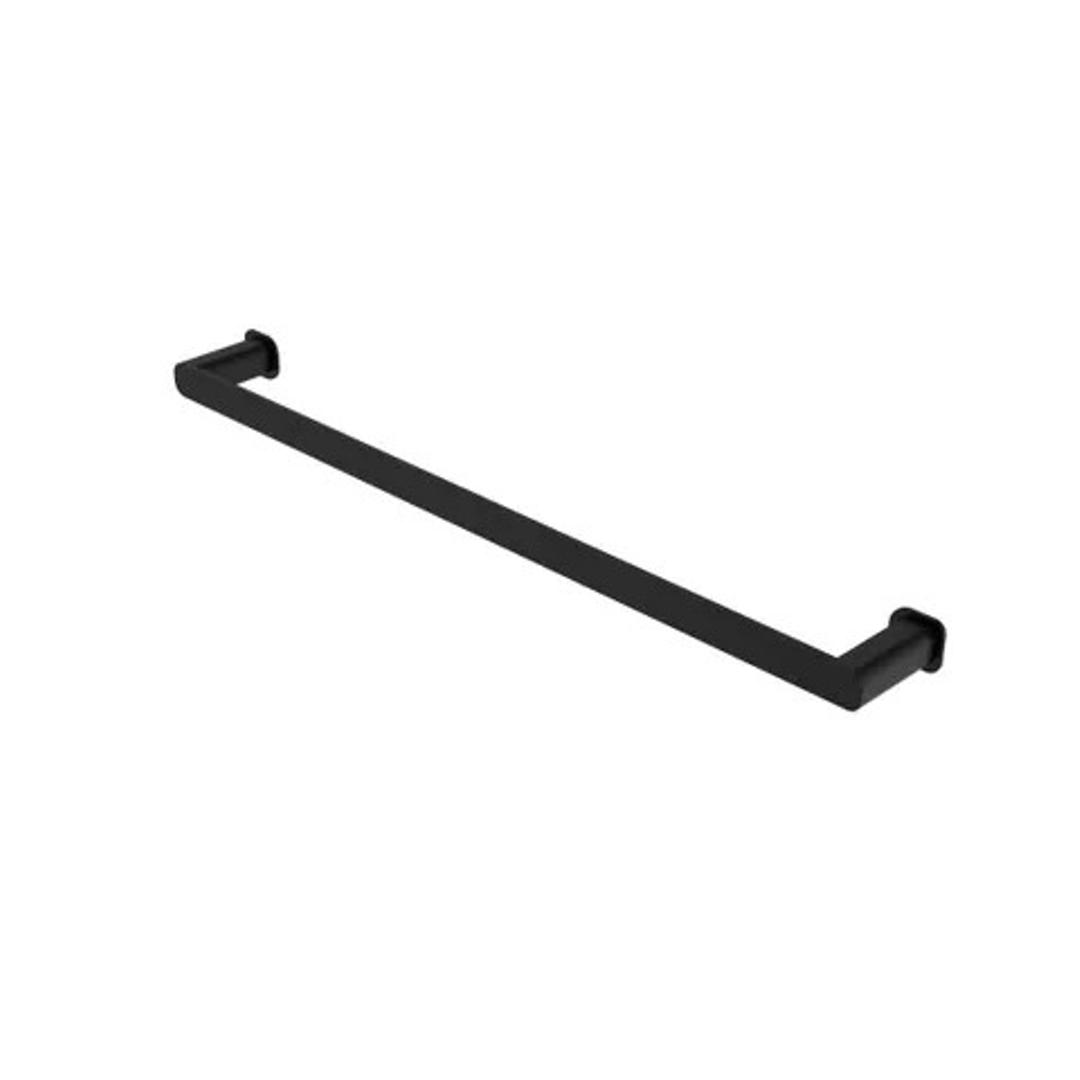 Otti Oskar 600Mm Matte Black Single Towel Rail