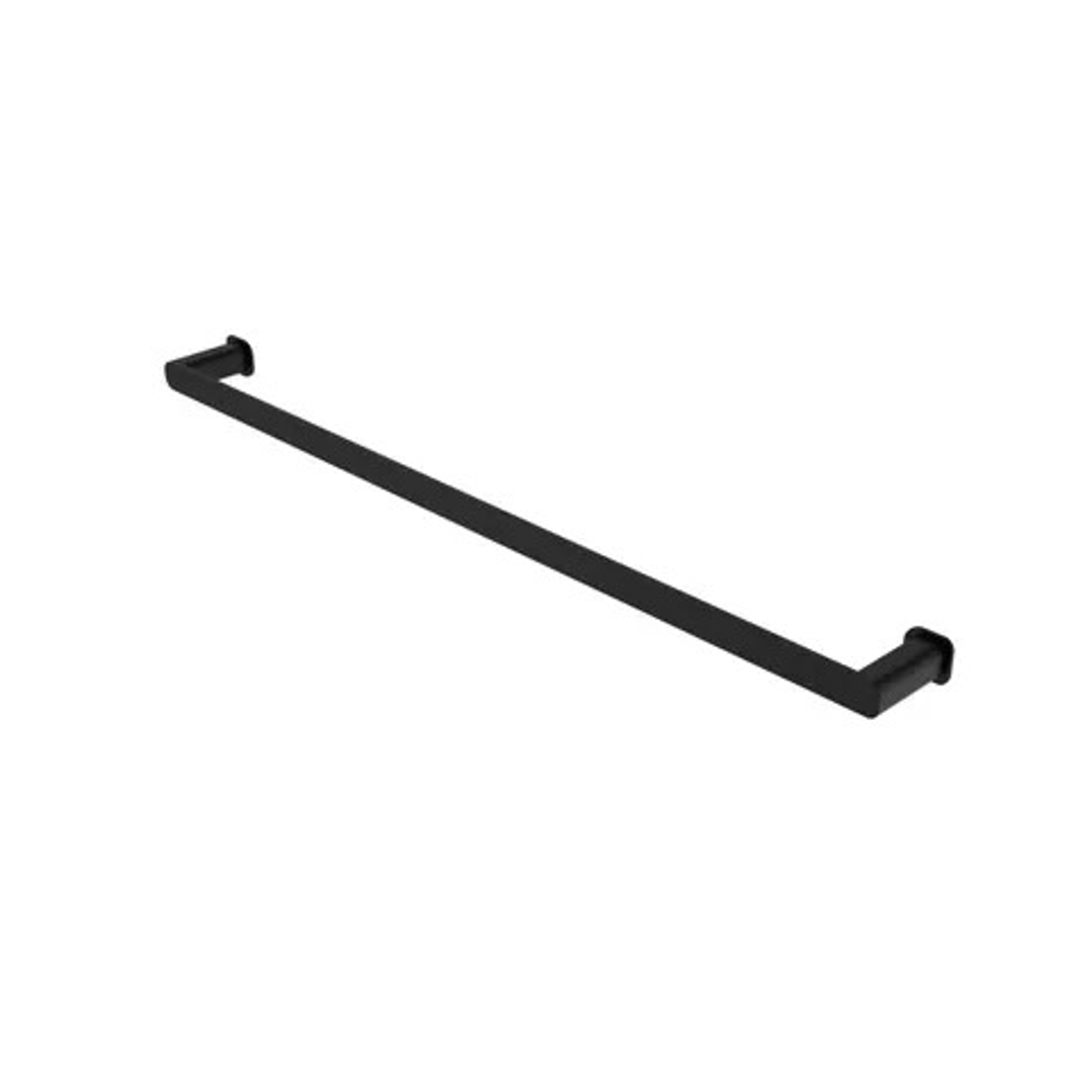 Otti Oskar 750Mm Matte Black Single Towel Rail