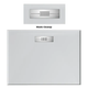 Oceano Stonelite Elite Base 900 X 900 Centre Outlet S/Steel Grate