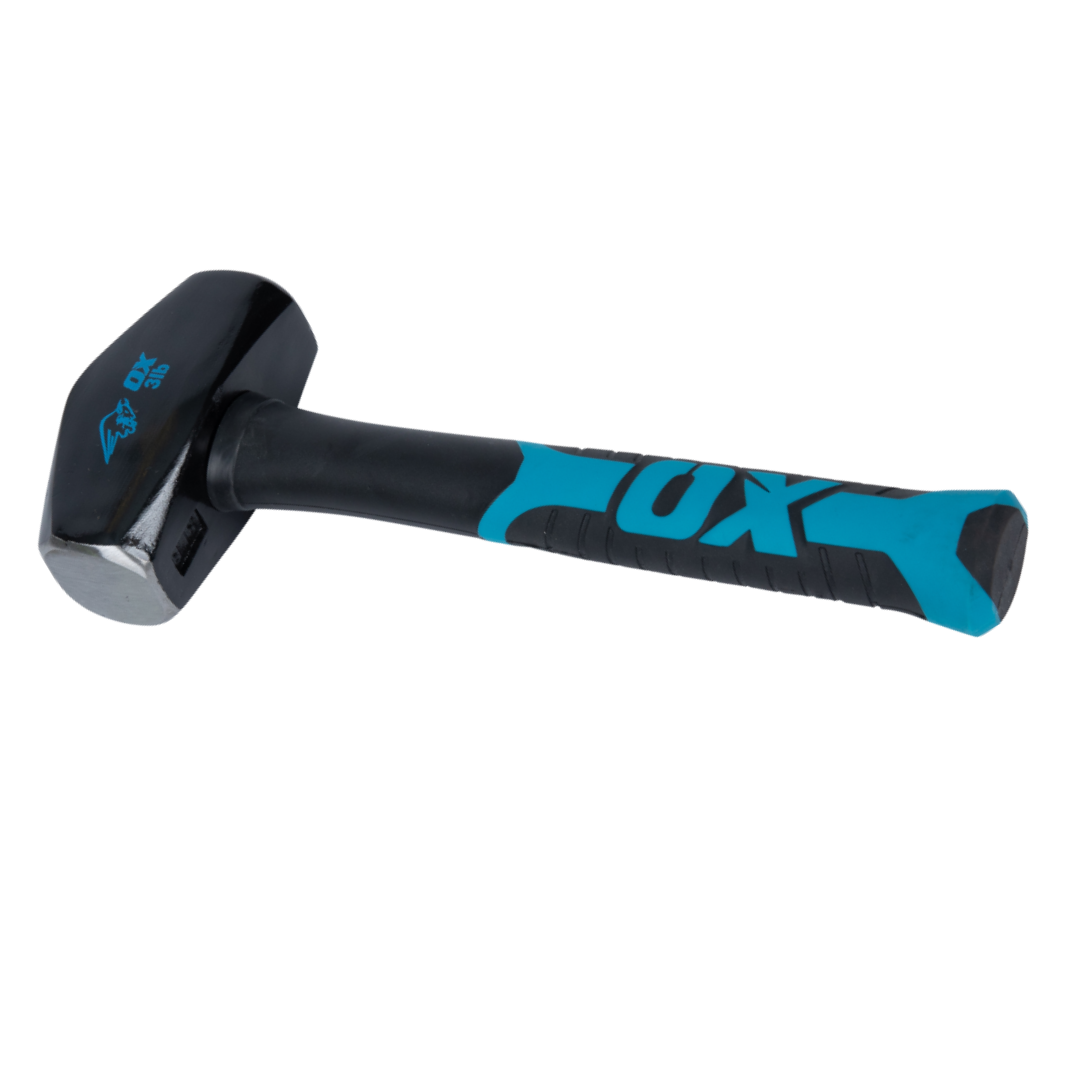 Ox Trade Club Hammer Fibreglass Handle - 3Lb / 1.3Kgs
