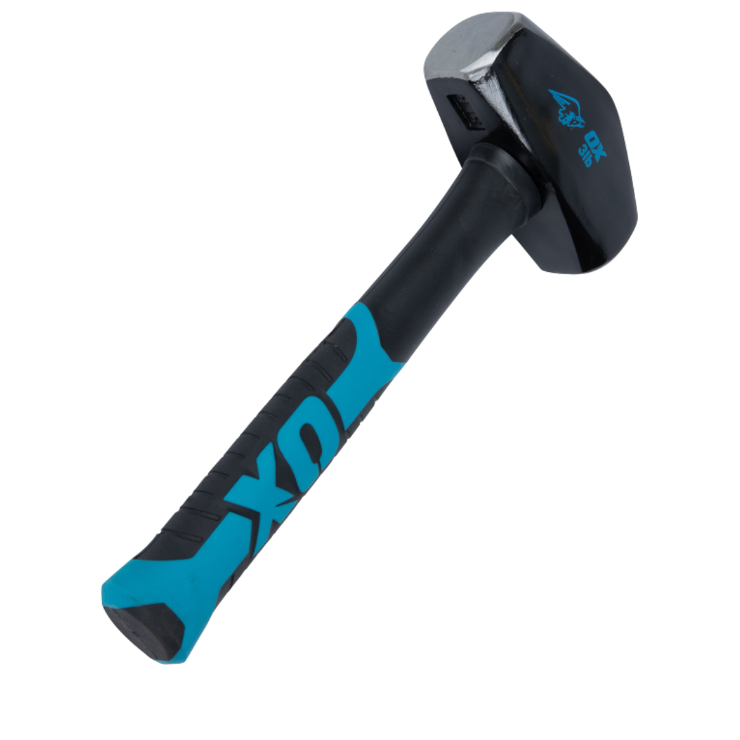 Ox Trade Club Hammer Fibreglass Handle - 3Lb / 1.3Kgs