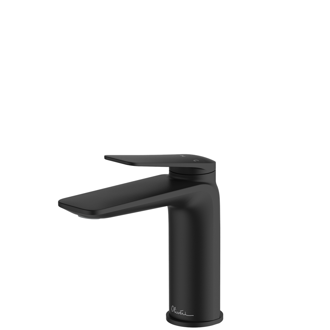 Oliveri PA069526FMB Paris Basin Mixer Matte Black