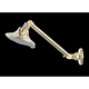 PAR PORTSEA WALL ADJUST ARM 5 FUNCTION ROSE 260MM BRASS GOLD
