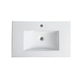 Bnk Naga Ceramic Vanity Top Square Bowl Gloss White 1 Tap Hole 750X460X180Mm Pb 01075
