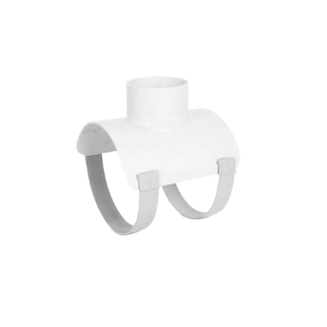 DWV CLAMP ON BOSS 100 X 50 90DEG SINGLE PIECE