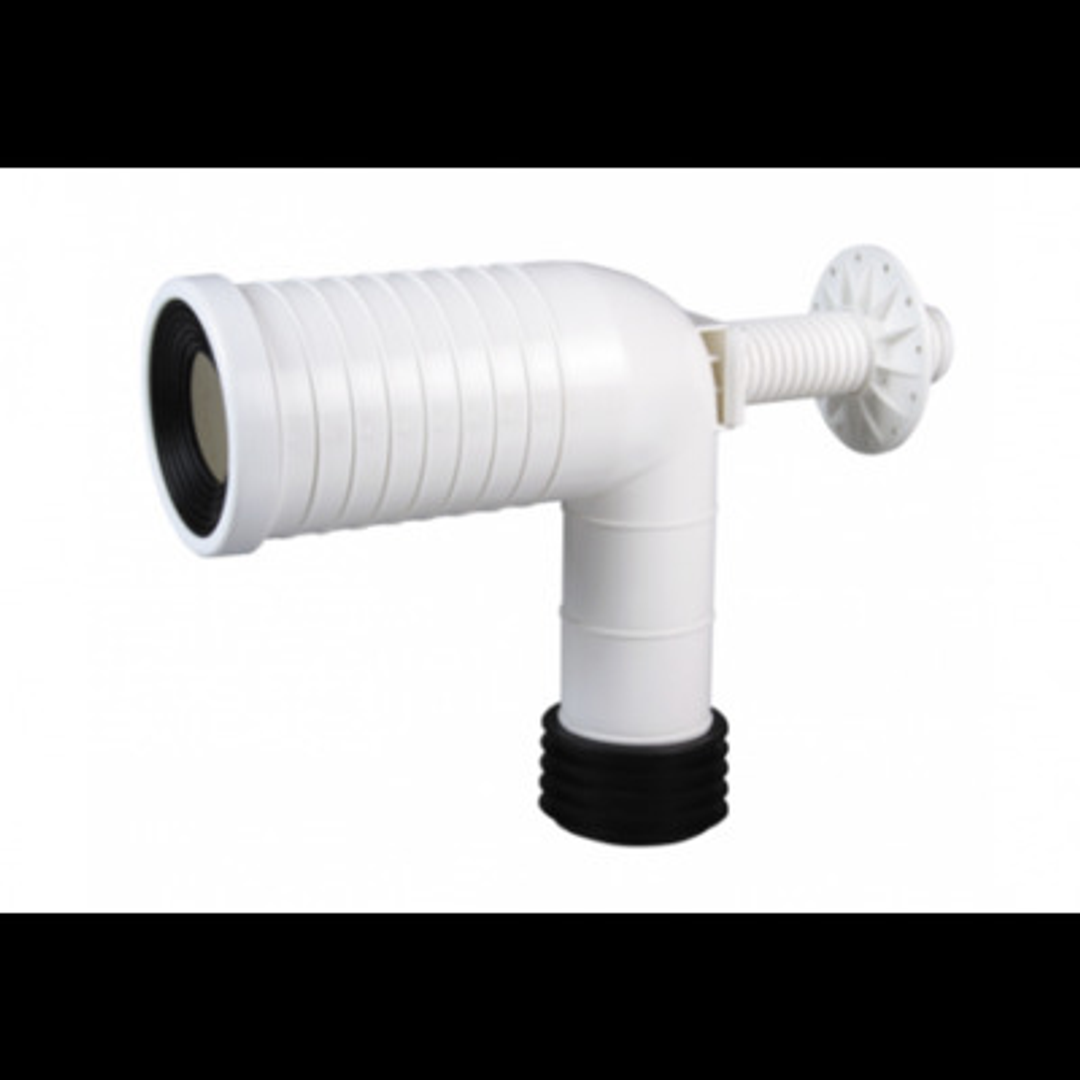Dwv Flexi-Fin P Bend Ext With Bracket 250Mm