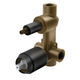 Phoenix Builders Shower / Bath Diverter Mixer Body Only Matte Black 150-7930-10