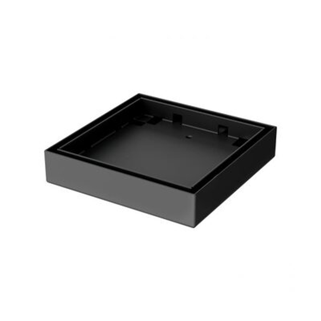 Phoenix Point Drain Ti 100Mm Outlet 76Mm Matte Black 202-1204-10