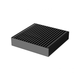 Phoenix Point Drain Hg 100Mm Outlet 76Mm Matte Black 202-2204-10