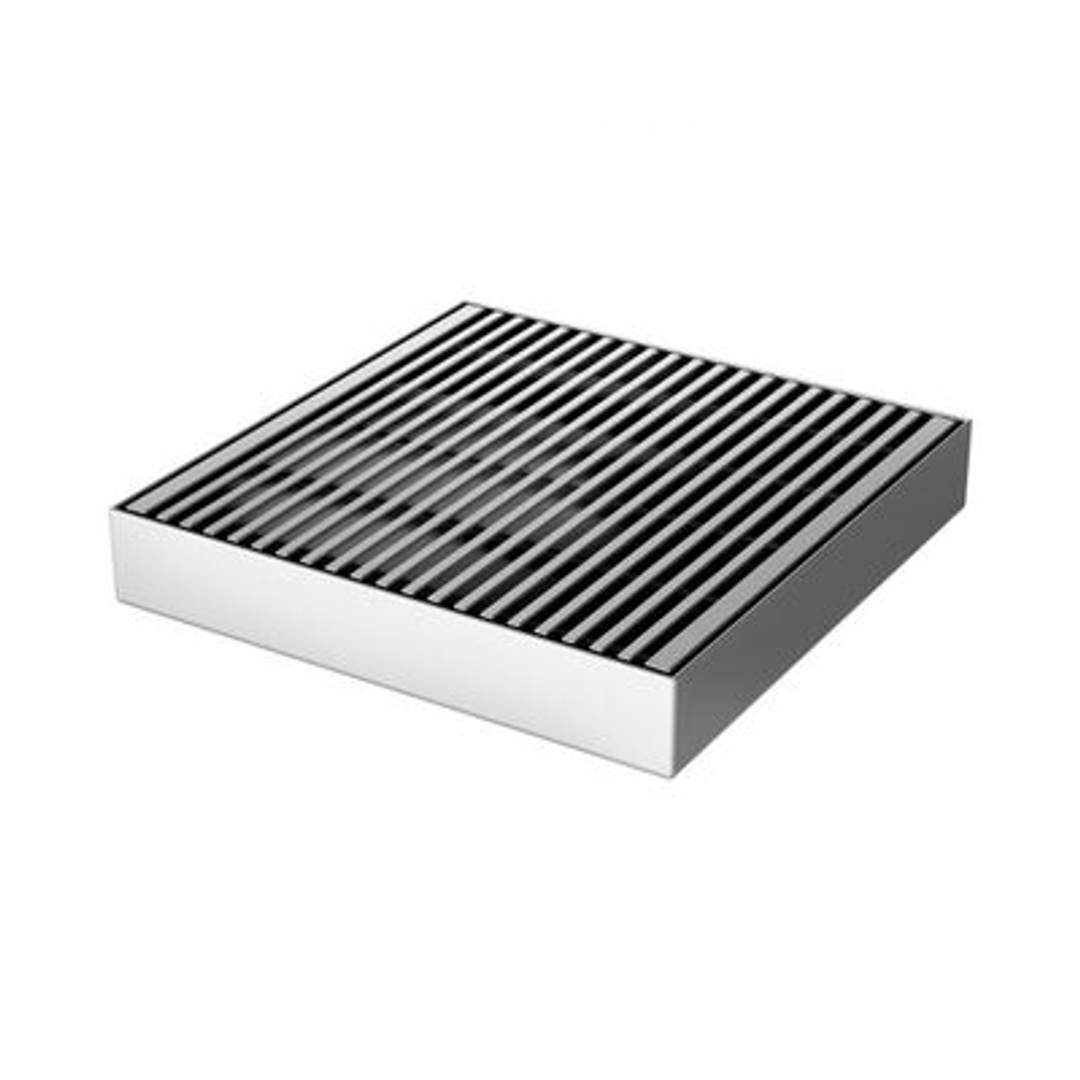Phoenix Point Drain Hg 130Mm Outlet 90Mm Stainless Steel 202-2305-51