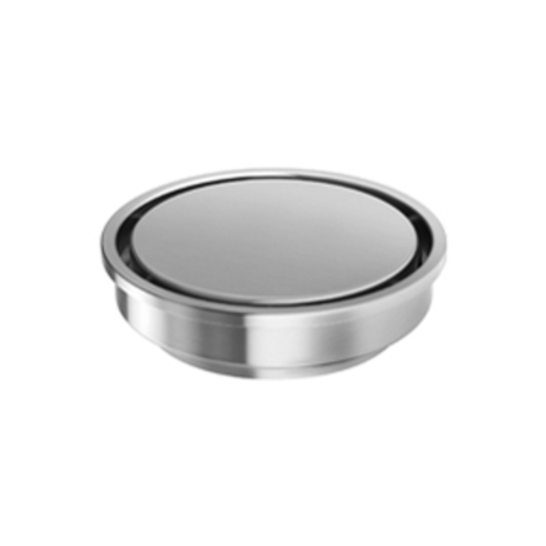 Phoenix Point Drain Round 100Mm Outlet 76Mm Stainless Steel 204-4004-51