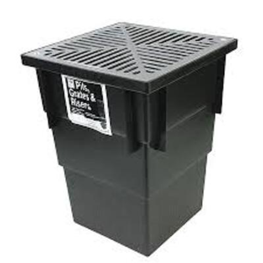 Reln Uni Pit 200S C/W Black Plastic Grate (For Dwv Usage)
