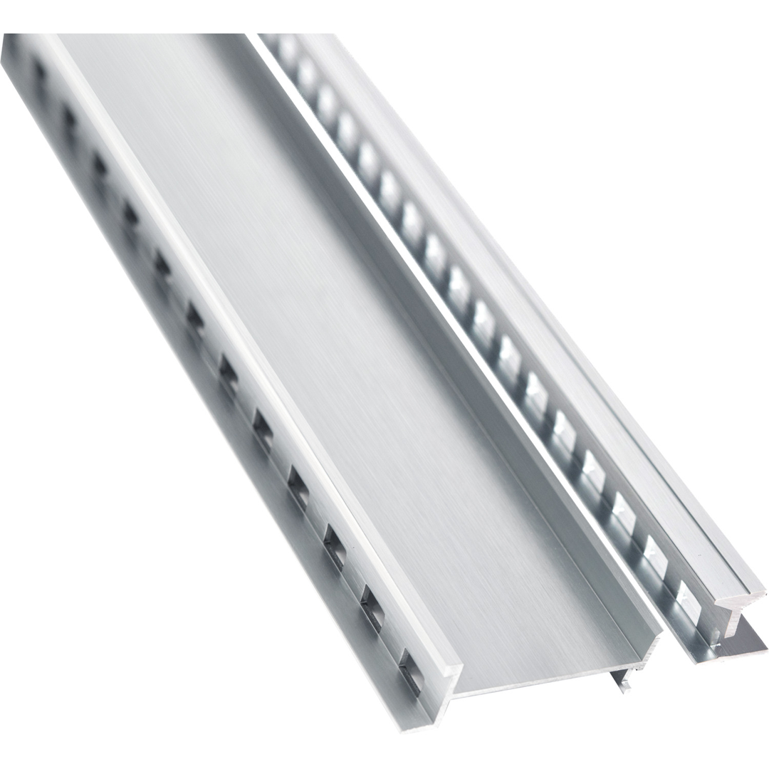 Lauxes Grates Slimline Tile Insert Shower Pack 26 Silver 3M