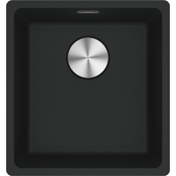 Franke Maris Granite Single Bowl - 370mm - Matte Black