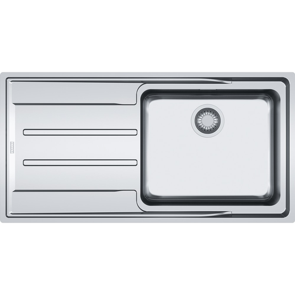 Aton Single Bowl - Left Hand Drainer (Partno Anx211Lhd)(Franke P#:127.0283.678)