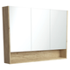 Fienza Universal Mirror Cabinet 1200 Scandi Oak Side Panels