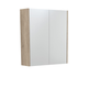 Fienza Universal Mirror Cabinet 600 With Scandi Oak Side Panels Psc600S