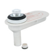 Plumbdinger Bath Connector 40Mm Chrome