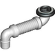 Flexidinger Brass Adj Bath Connector 40Mmx 350 Chrome