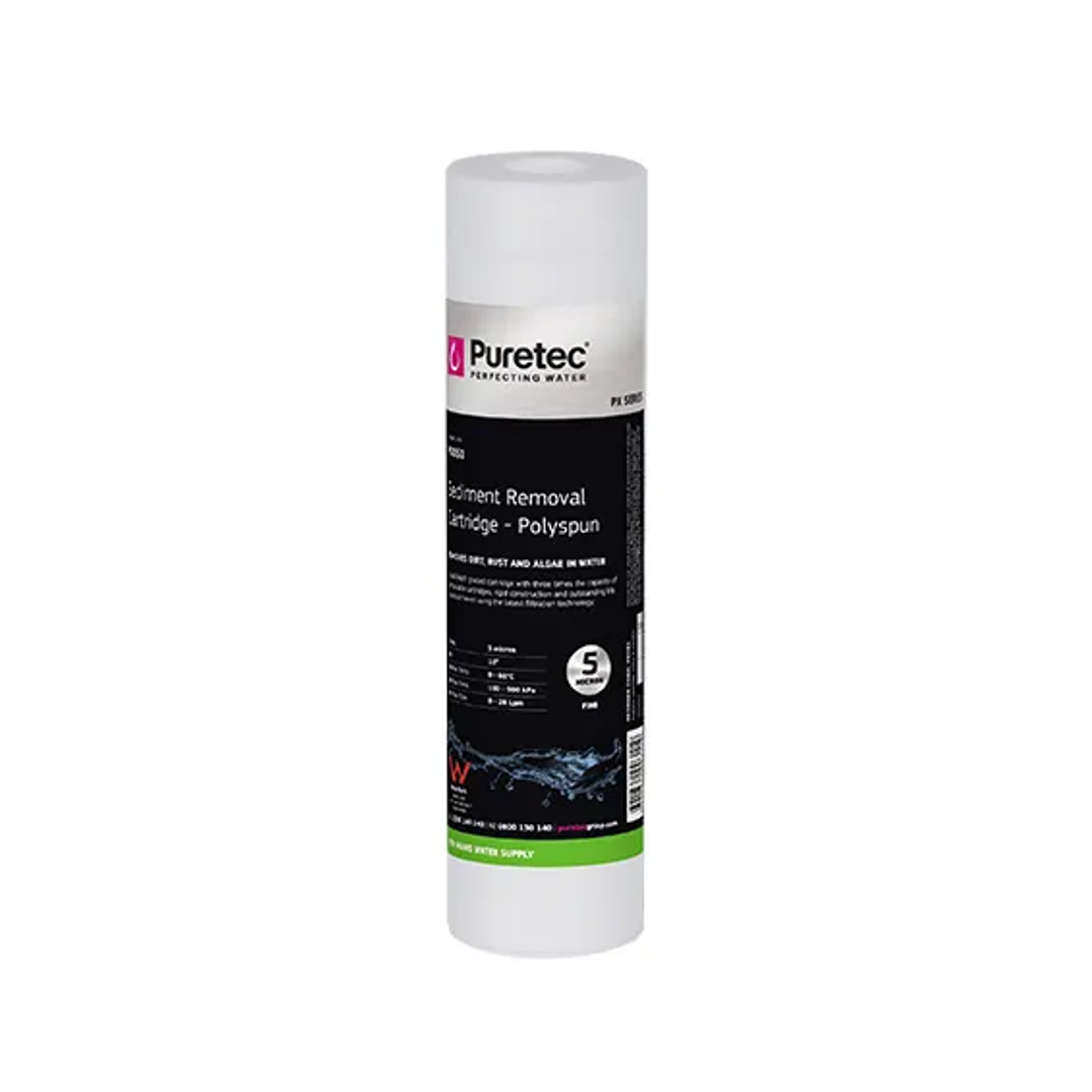 Puretec Polyspun Sediment Cartridge 10' 5Um Px051