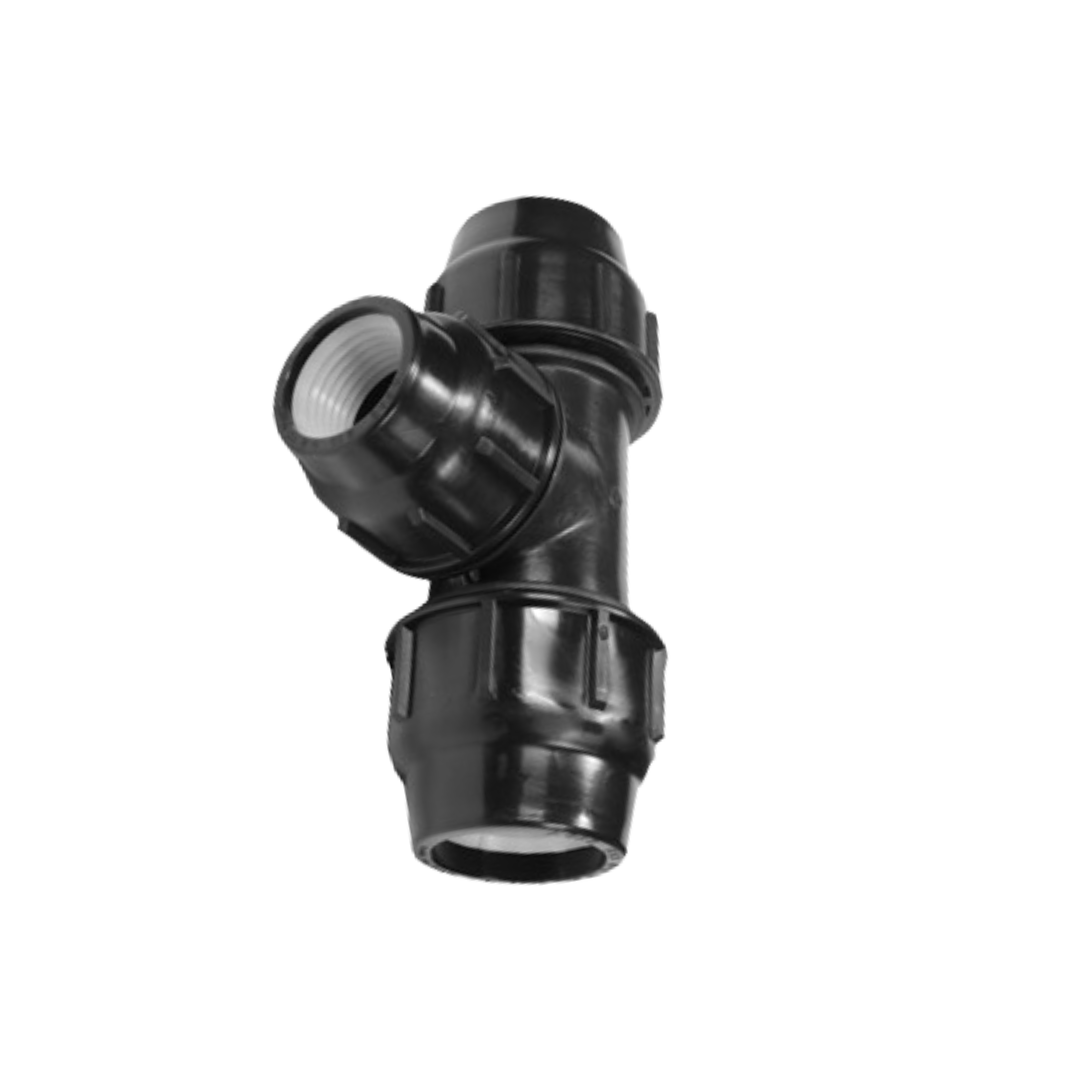 Poly Metric Reducing Tee