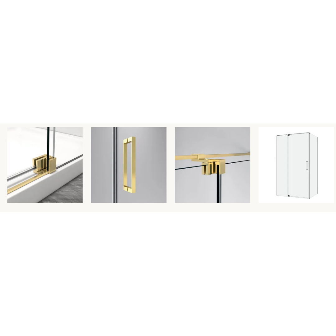Oceano Profile Screen Chrome Door Kit Prskchf