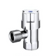 Quarter Turn Mini Stop Chrome 12mm FI x 12mm MI