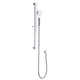 Bella Vista Shower Head On Wide Rail Square Chrome