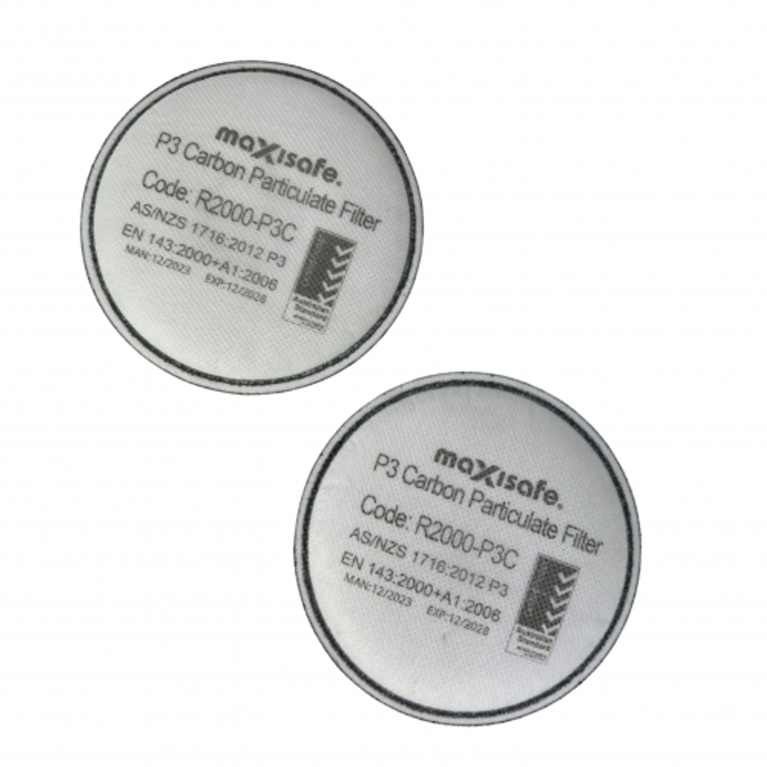 Maxisafe Maxiguard P3 Carbon Particulate Filter (Pair)