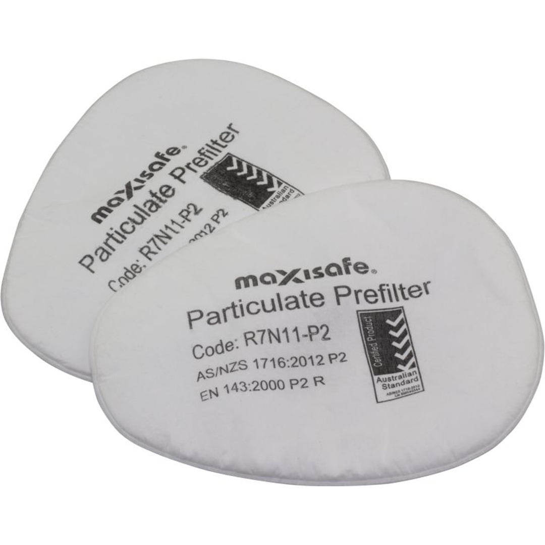 Maxisafe Maxiguard Half Face Respirator Filter Pack (5 Pairs)