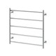 Phoenix RadII Heated Towel Ladder 750mm X 740mm - Chrome