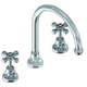 RAM MERINO HOB SPA SET C/W G'NECK 200MM SPOUT C/P