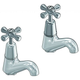 Ram Merino Pillar Cock White & Chrome