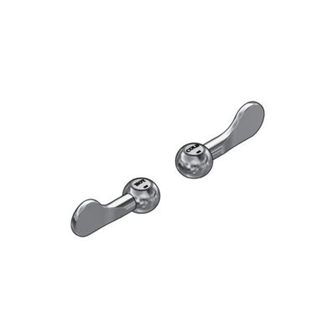 RAM MERINO FLARED HANDLE & BUTTON CHROME  *EACH*