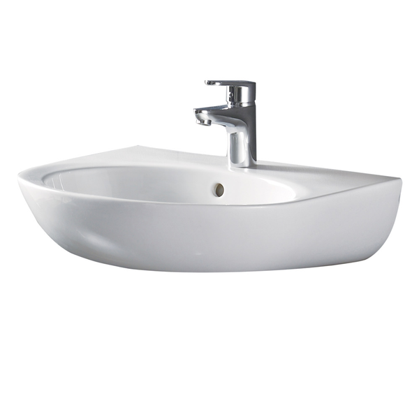 Fienza Stella Care Wall Basin 1 Tap Hol  Rb379