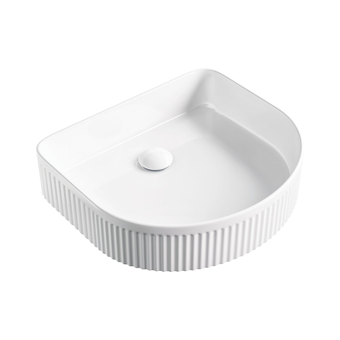 FIENZA ELEANOR ARCH ABOVE COUNTER BASIN WHITE RB463