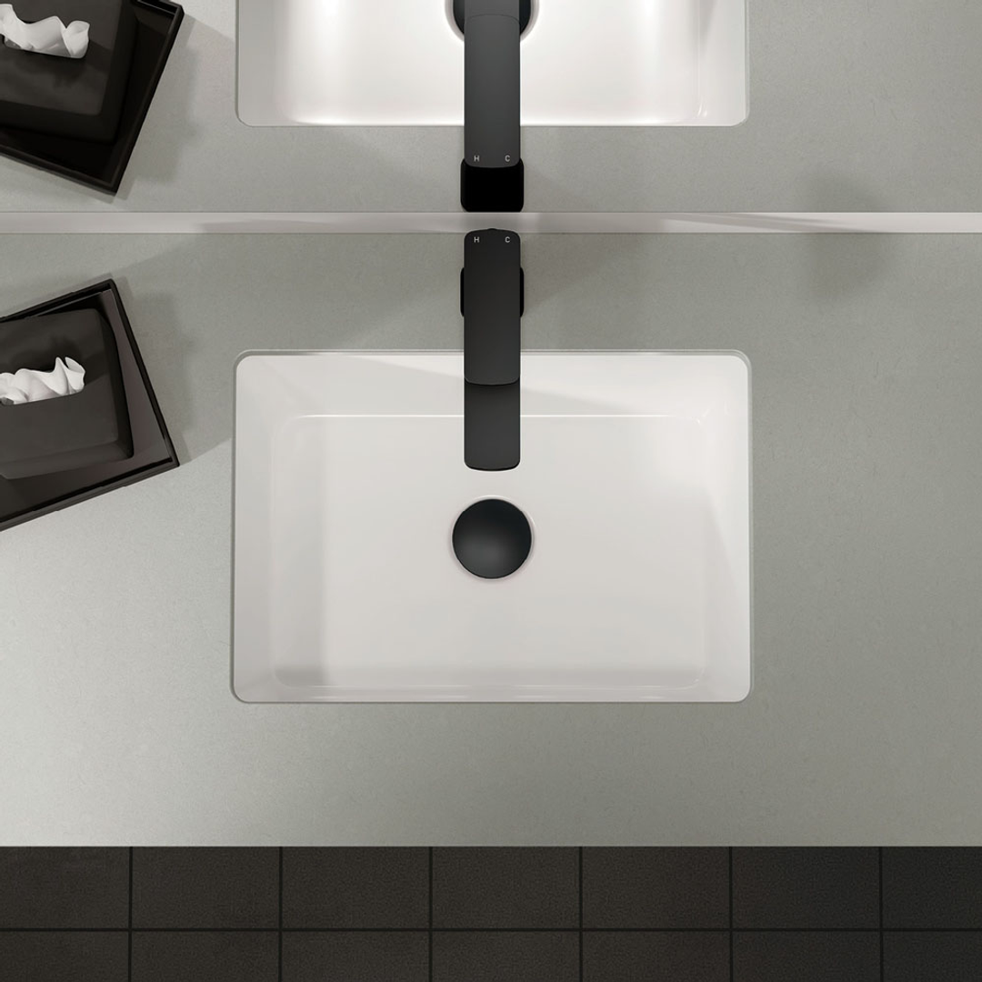 Fienza Koko Undermount Basin  470 X 350 X 173 Mm White