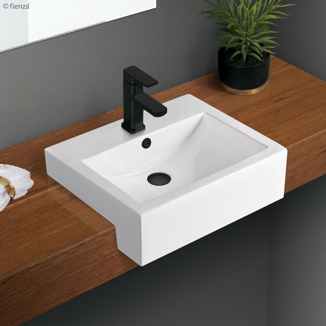 Belinda Semi-Recessed Basin 52 0 X 430Mm(Fienza P#:Rb8050B)