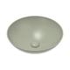Fienza Aluca Slim Edge Basin 400mm Matte Olive Ceramic Above Counter