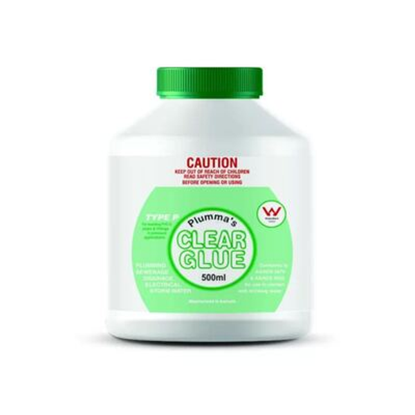 Clear Solvent Cement for Pressure