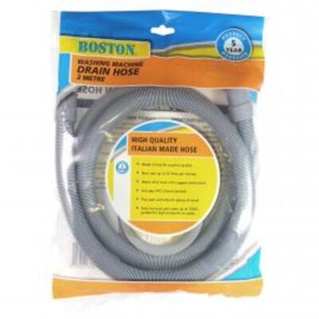 Boston Dishwasher Outlet Drainage Hose Corrugated 2.O Mt Lengths