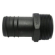 Poly Male Barb Connector 25Mm Pol X 25Mm Mi Bsp