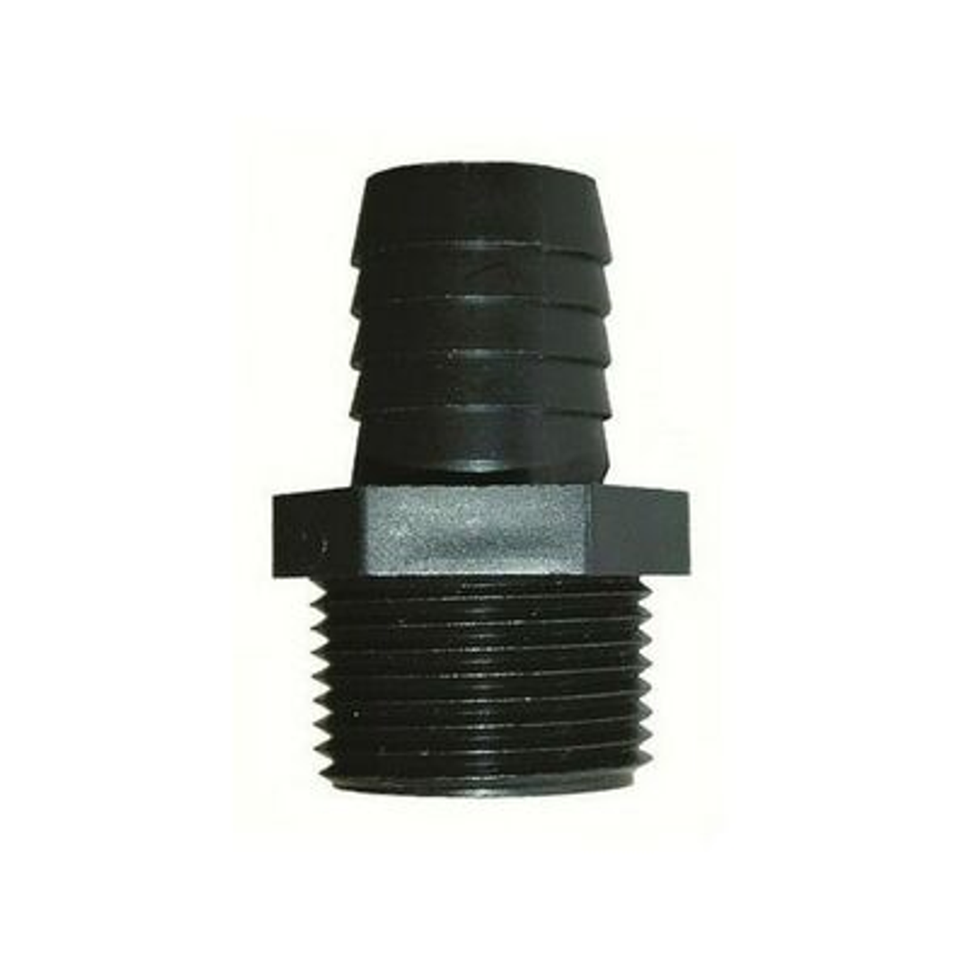 Poly Barb Connector 40Mm Pol X 32Mm Male Bsp