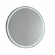 Remer Sphere Led Mirror 610W X 610H X 40D  - Brushed Nickel