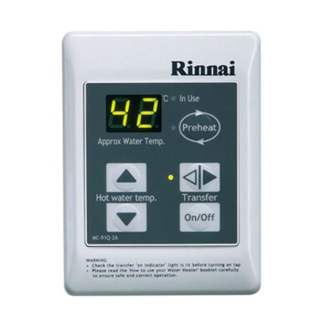 Rinnai Hws Std Mc601Qa Kitchen/Laundry Controller**Mc91Q2A**
