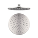 Nero 250Mm Round Shower Head Brushed Nickel