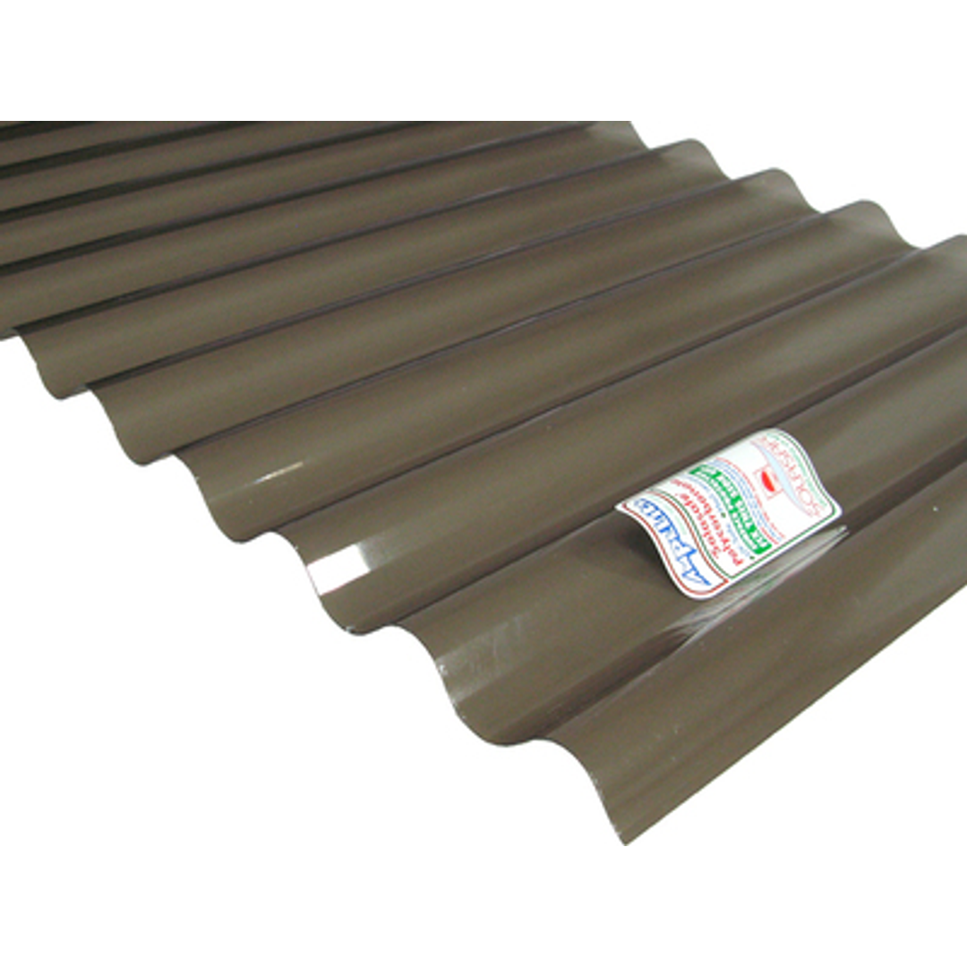 Polycarbonate Sheeting-Corri 1800Mm Bronze (Al)