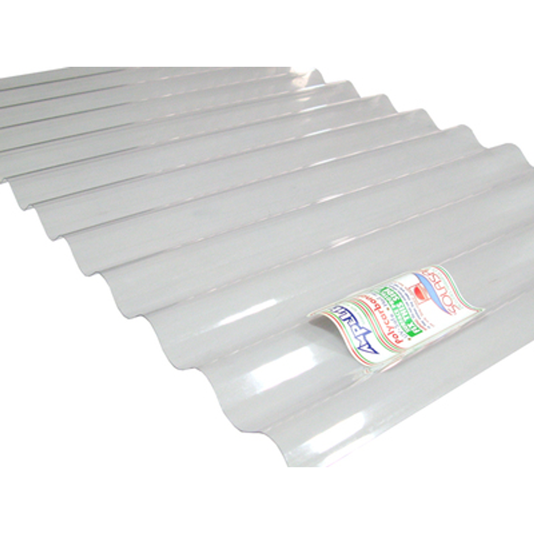 Polycarbonate Sheeting-Corri 3300Mm Clear (Lab)