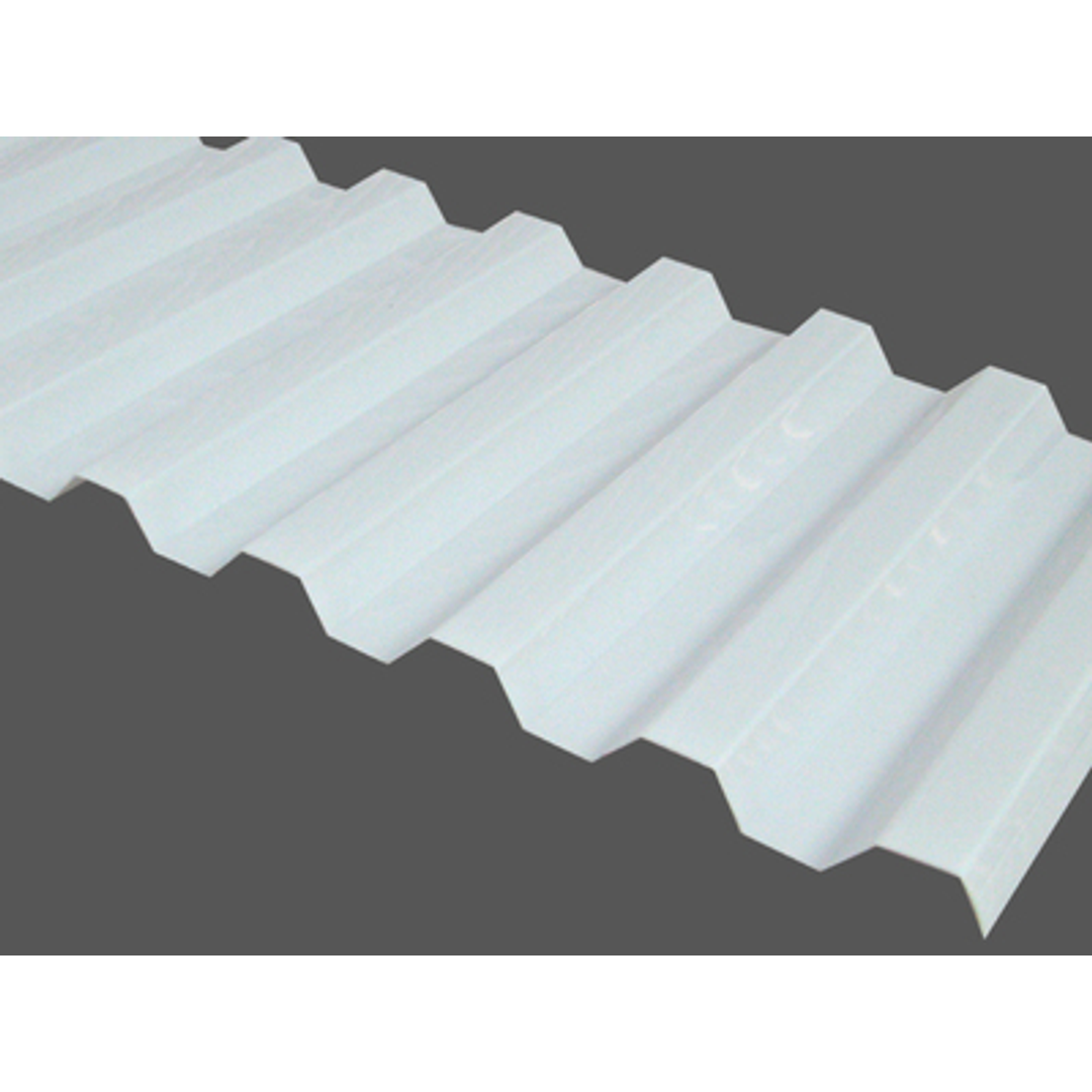 Polycarbonate Sheeting Greca 760Mm Cov 3600Mm Opal(Alb) Not Pearl