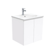 Fienza Rotondo Ceramic Mila Shaker Wall Hung Cab No Handles 3 Tap Hole - 600mm